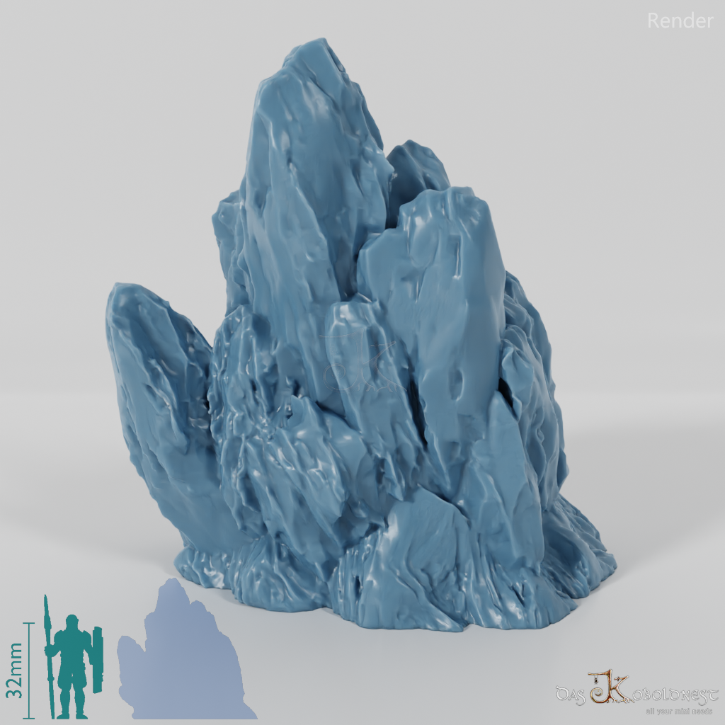 Volcanic rock formation B