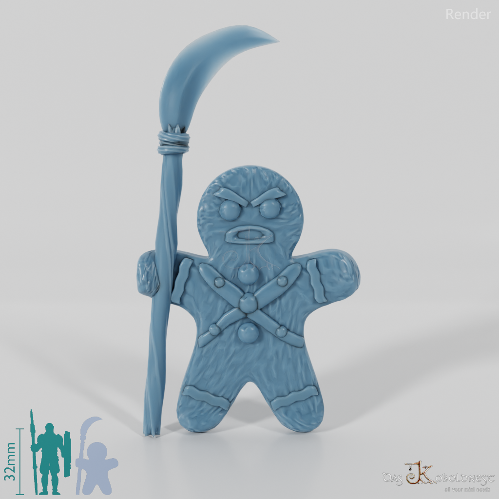 Army of gingerbread men