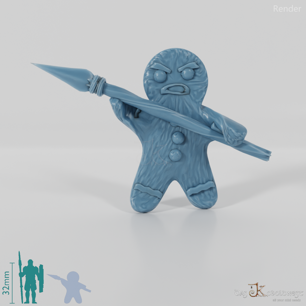 Army of gingerbread men