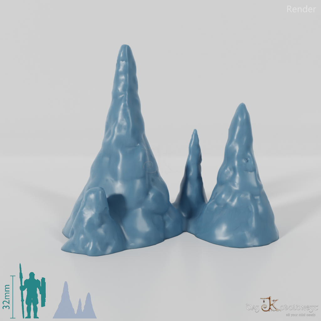 Tropfstein - Stalagmitenformation 01