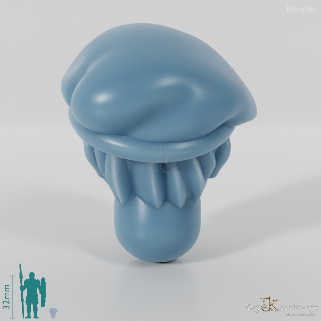 Space Soldiers - Infantry Head - Woman 02