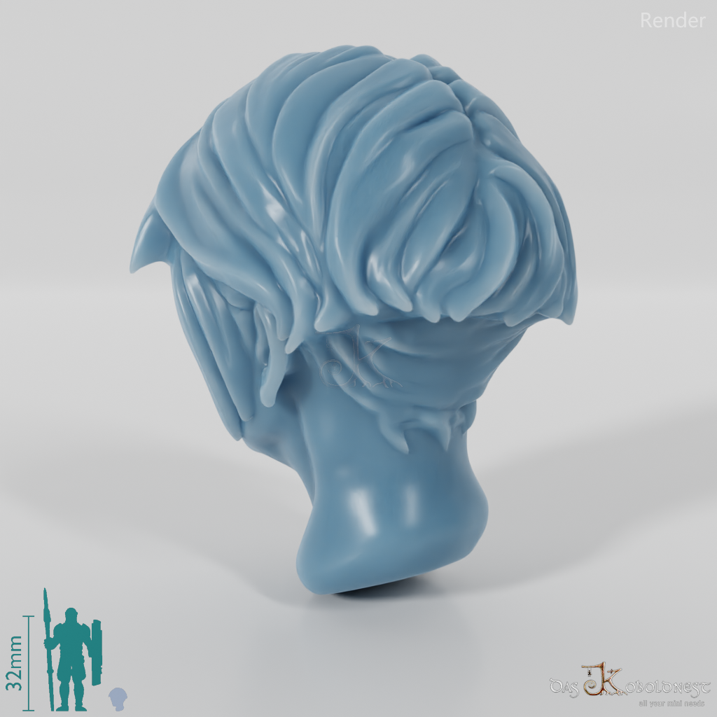 Woman's Head - Pixie Cut 2