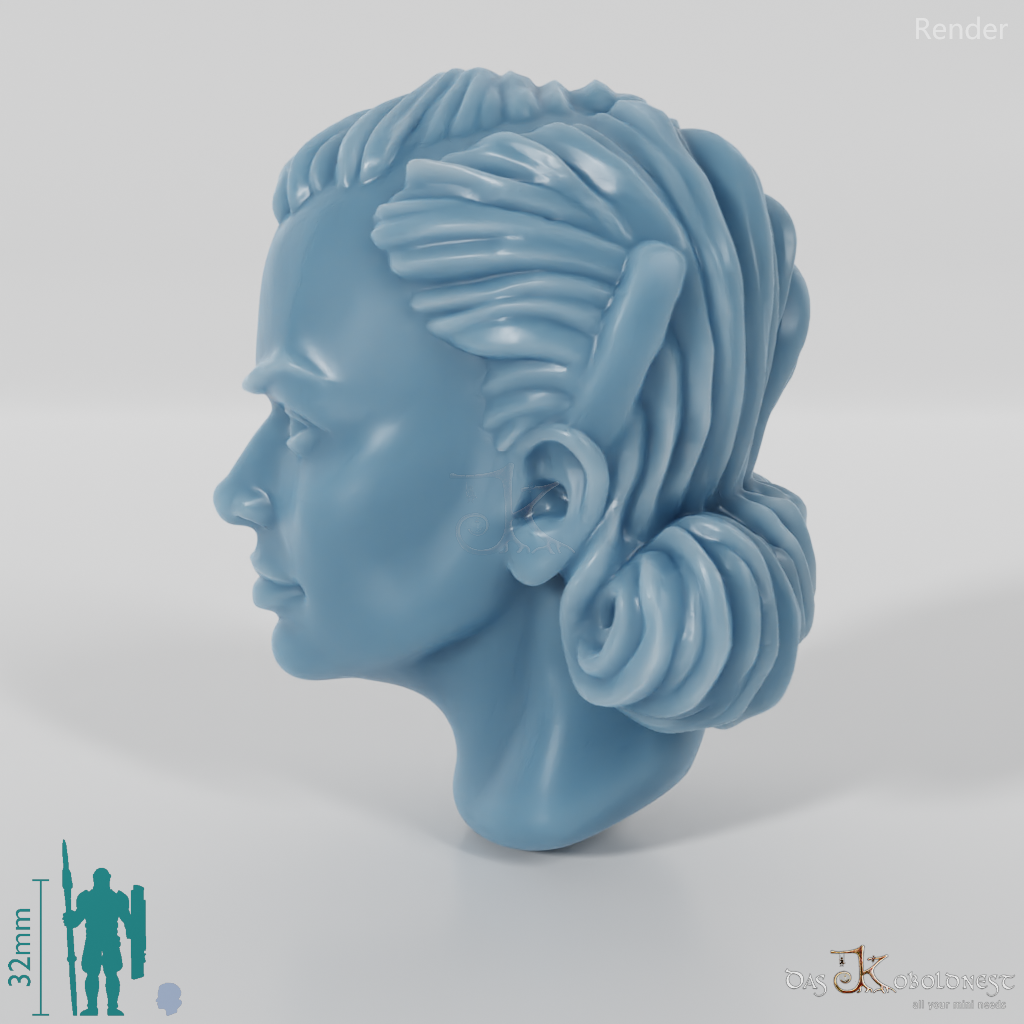 Woman's Head - Retro 2