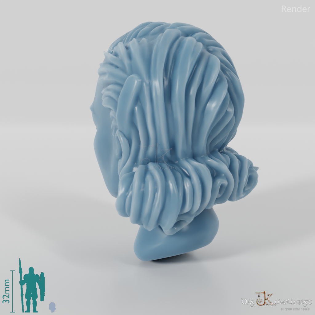 Woman's Head - Retro 2