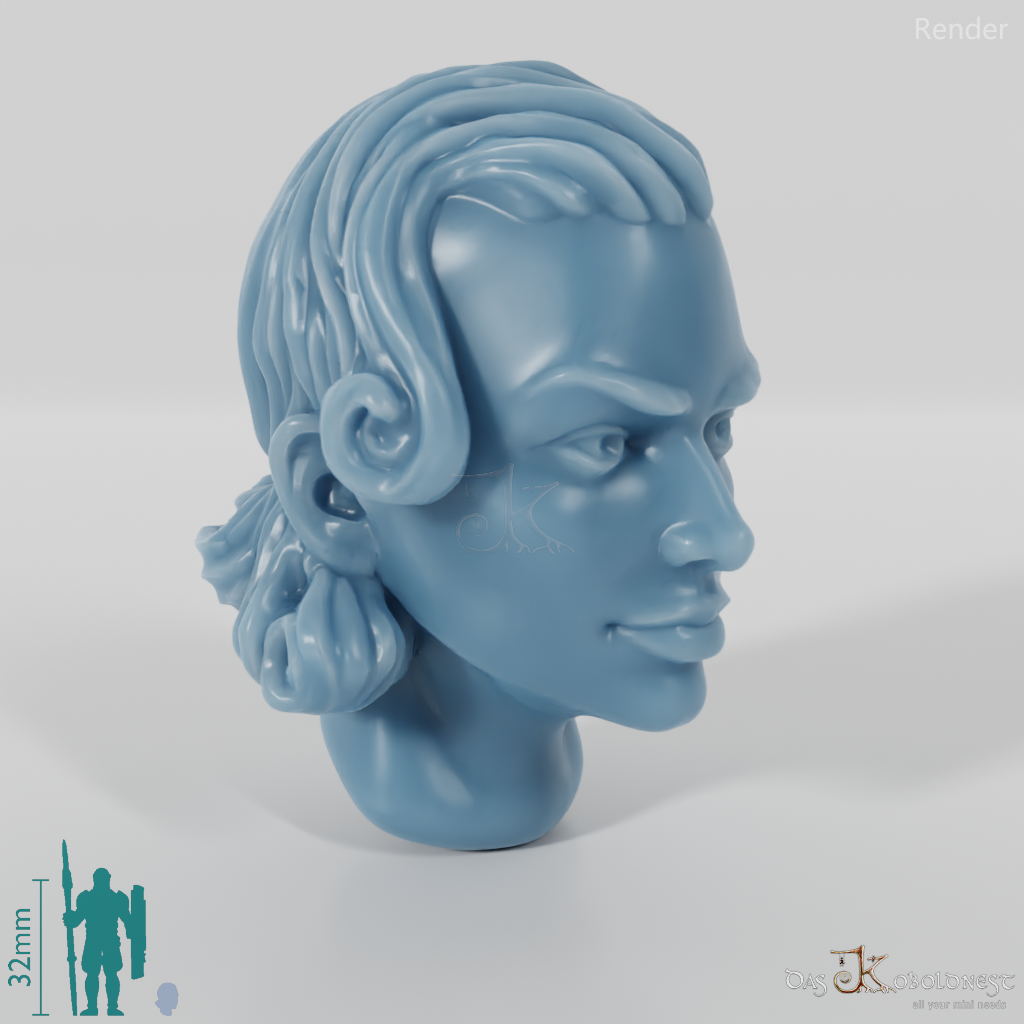 Woman's Head - Retro 2