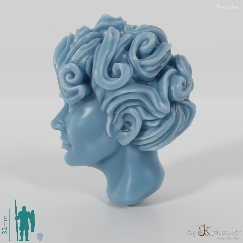 Woman's Head - Retro 1