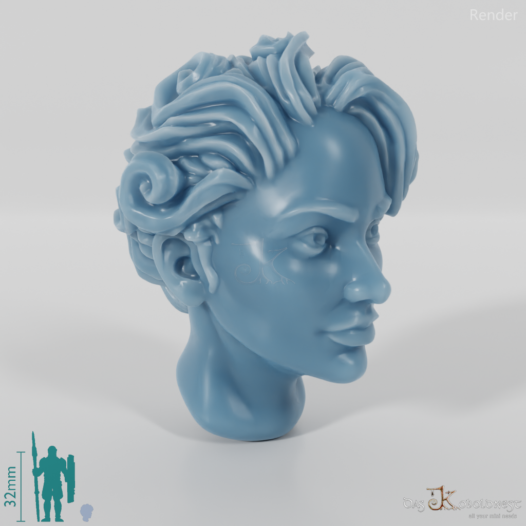 Woman's Head - Retro 1