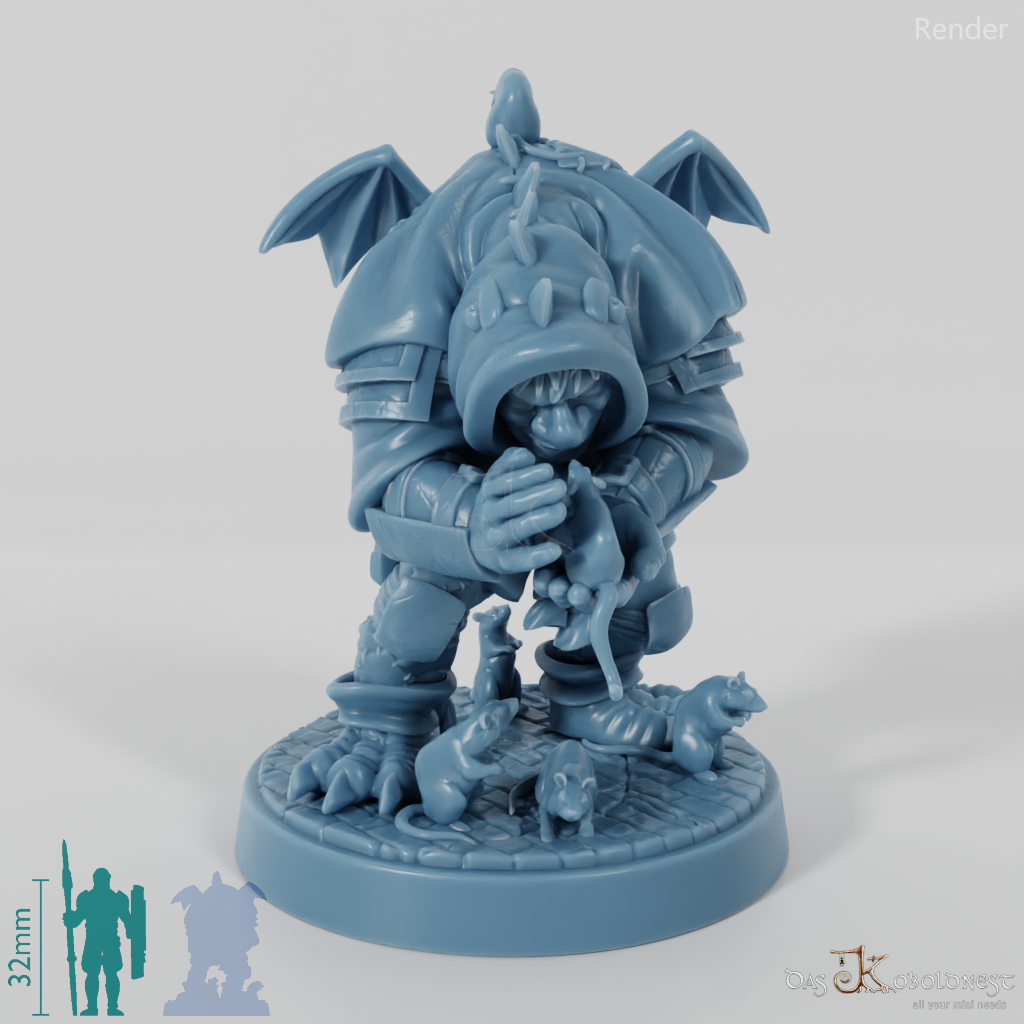 Igoth Ratts, animal lover - costumed