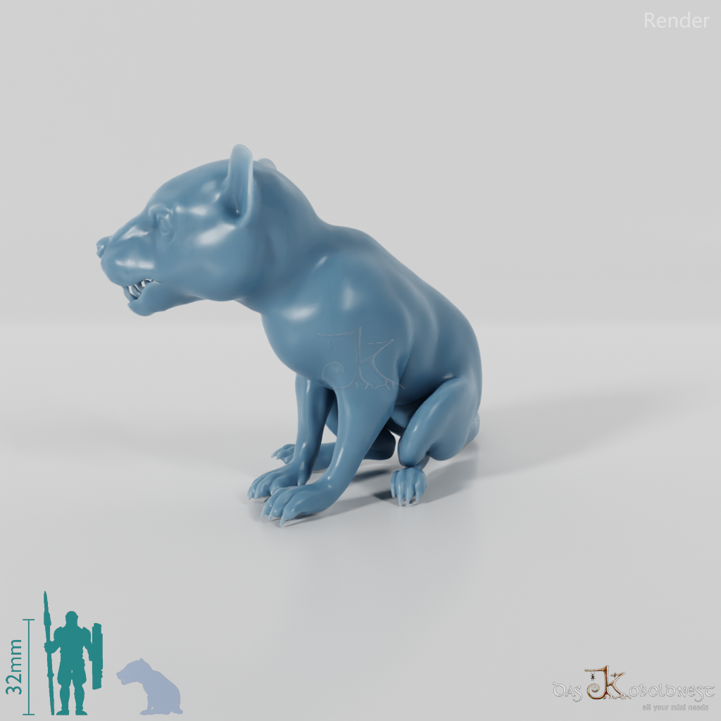Hyaenodon gigas 06 (juvenile) - JJP