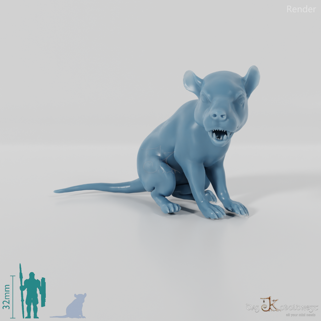 Hyaenodon gigas 06 (juvenile) - JJP