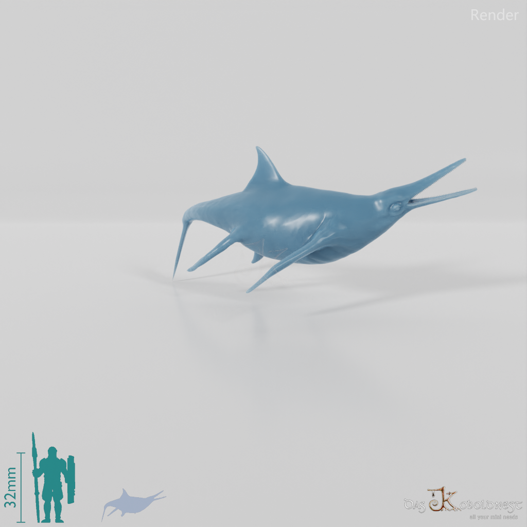 Ichthyosaurus communis 02 - JJP