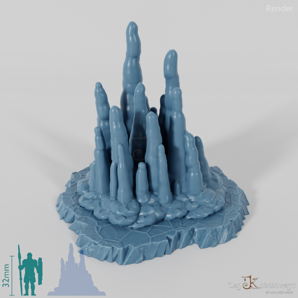Eisstalagmiten