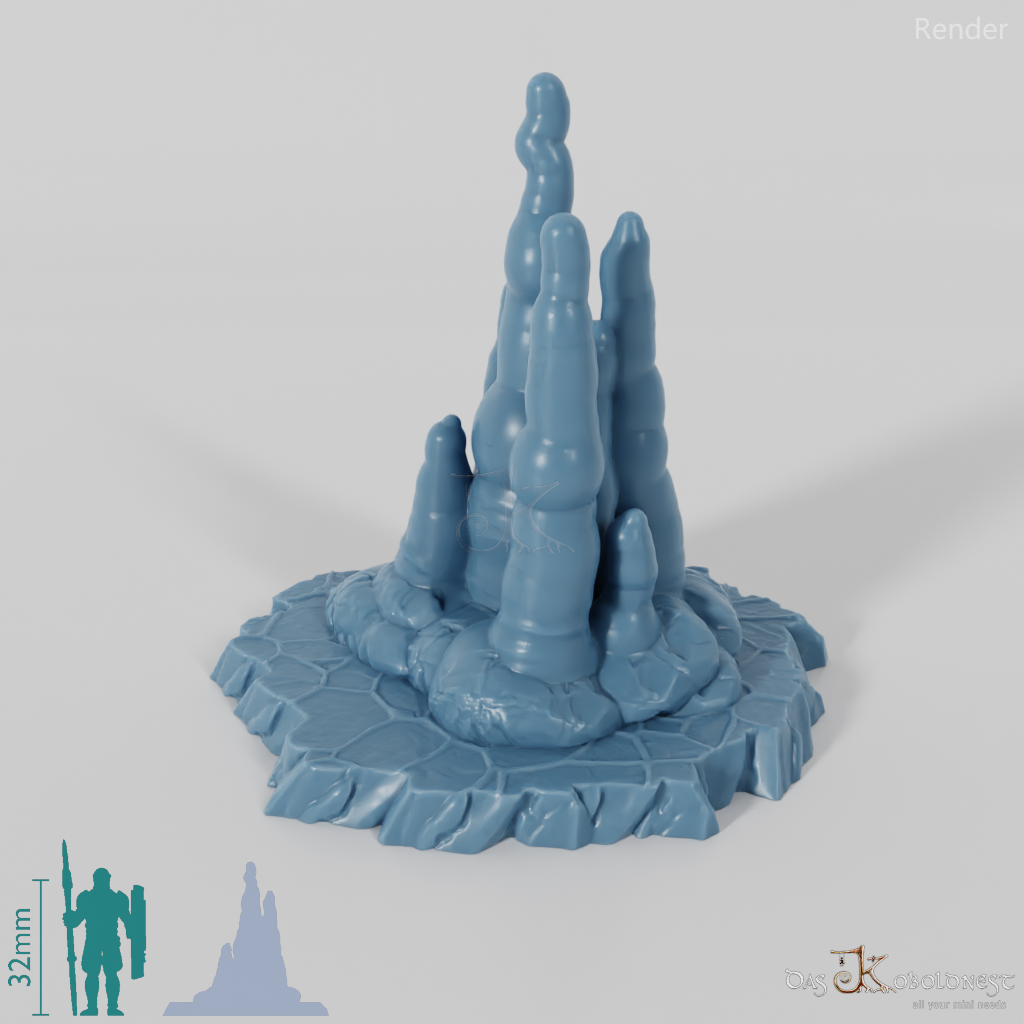 Eisstalagmiten