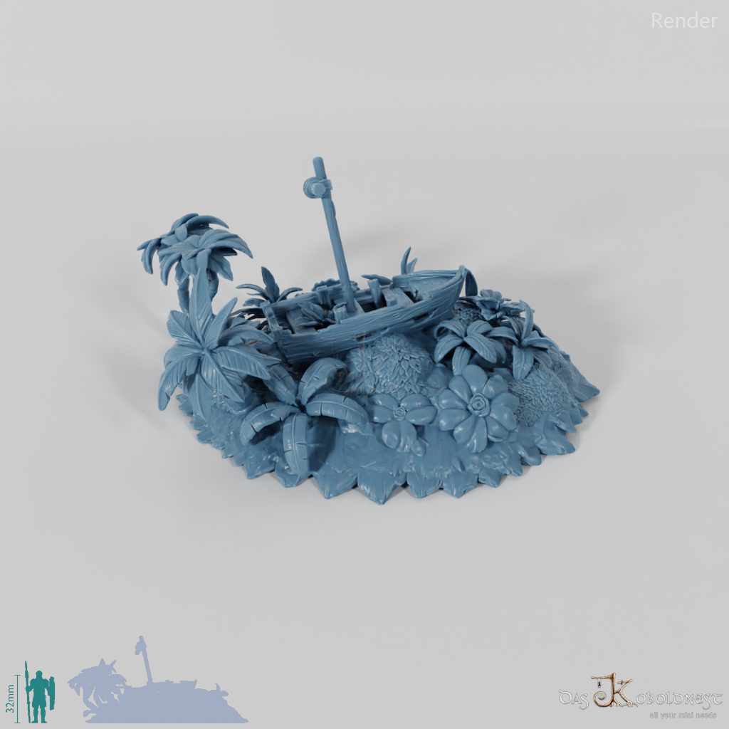 Floating South Sea island 02