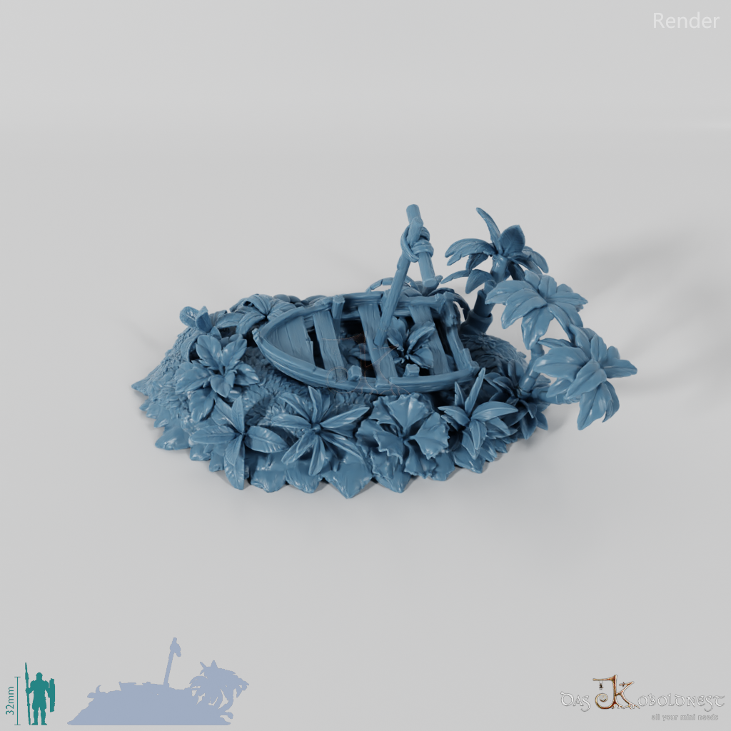 Floating South Sea island 02