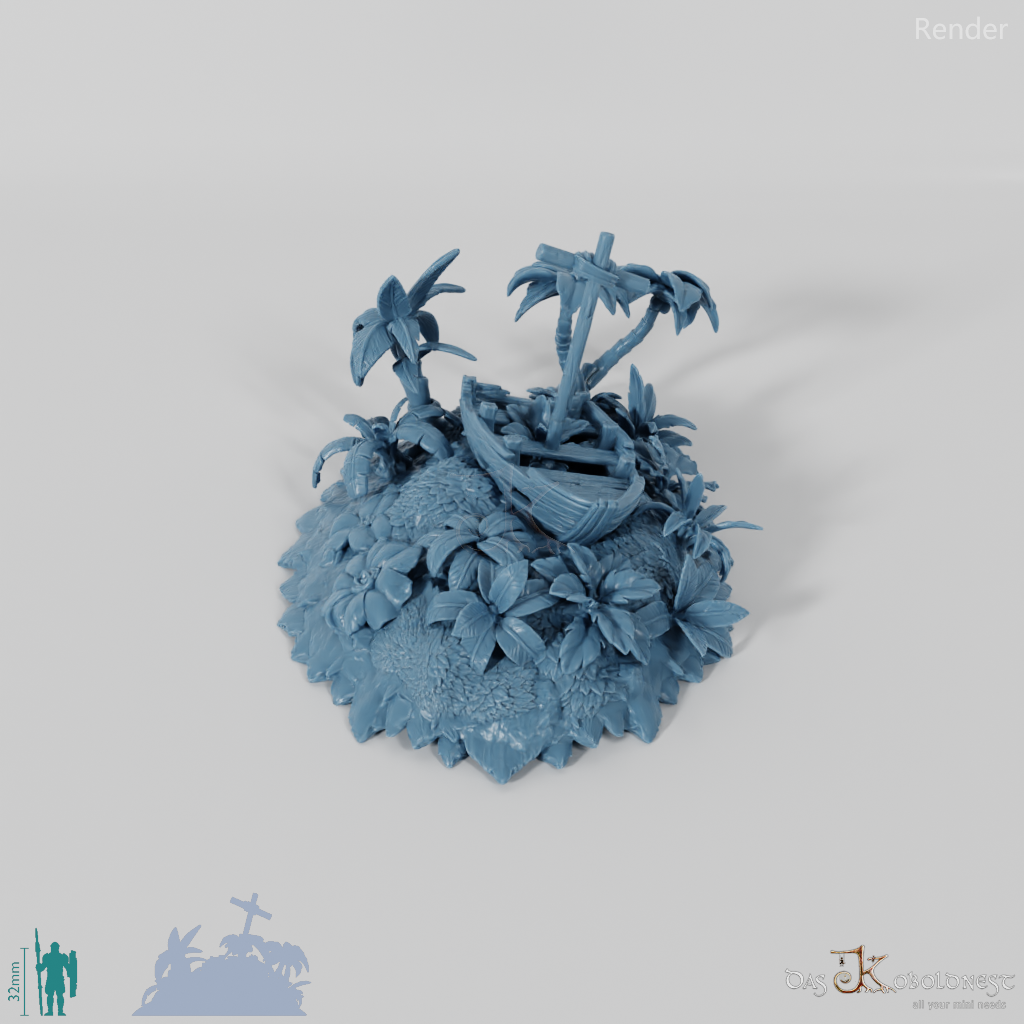 Floating South Sea island 02