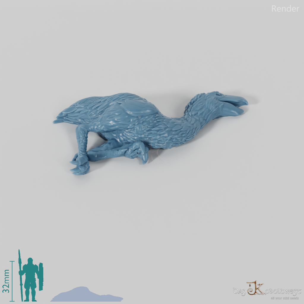 Kelenken 05 (Cadaver) - StoneAxe Miniatures