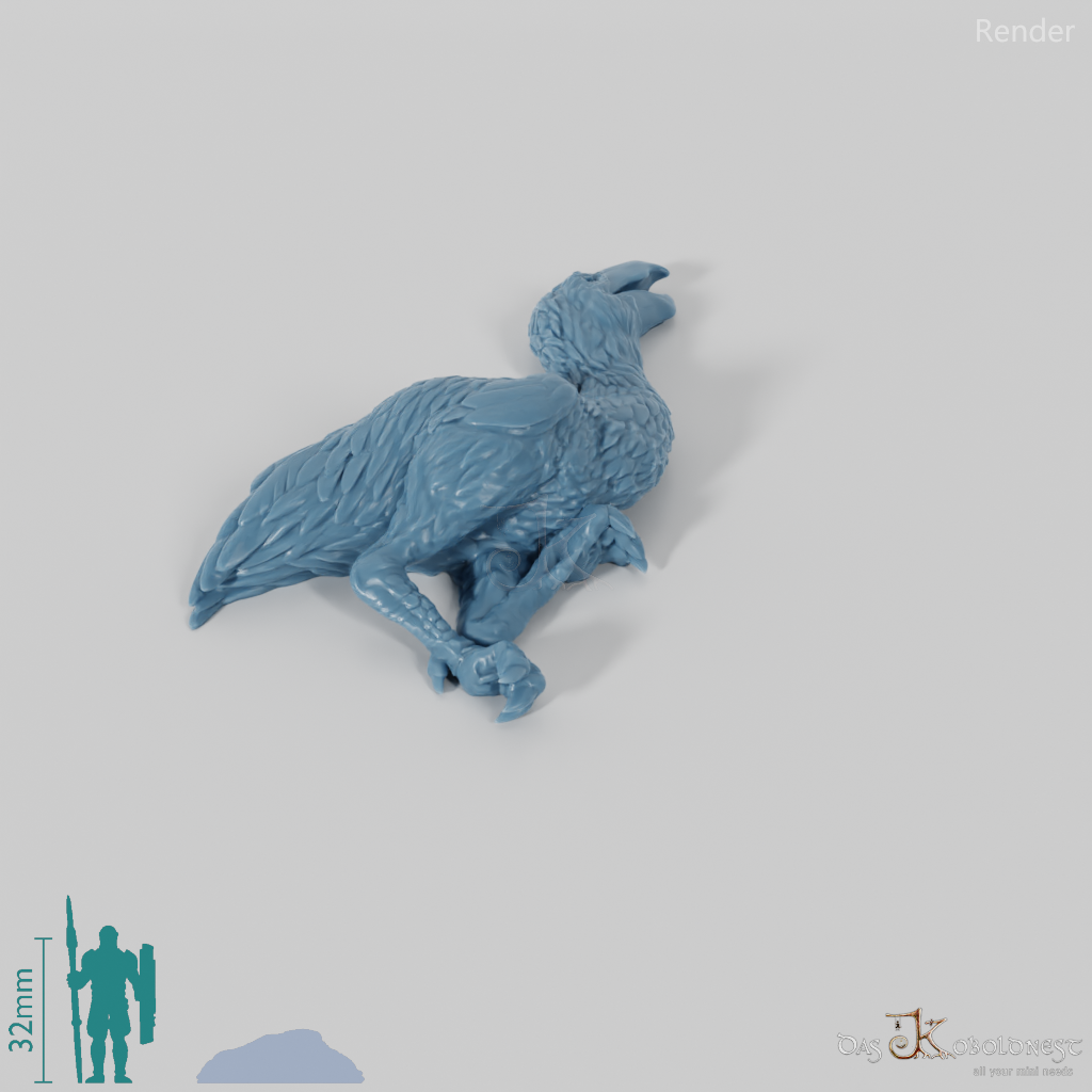 Kelenken 05 (Cadaver) - StoneAxe Miniatures