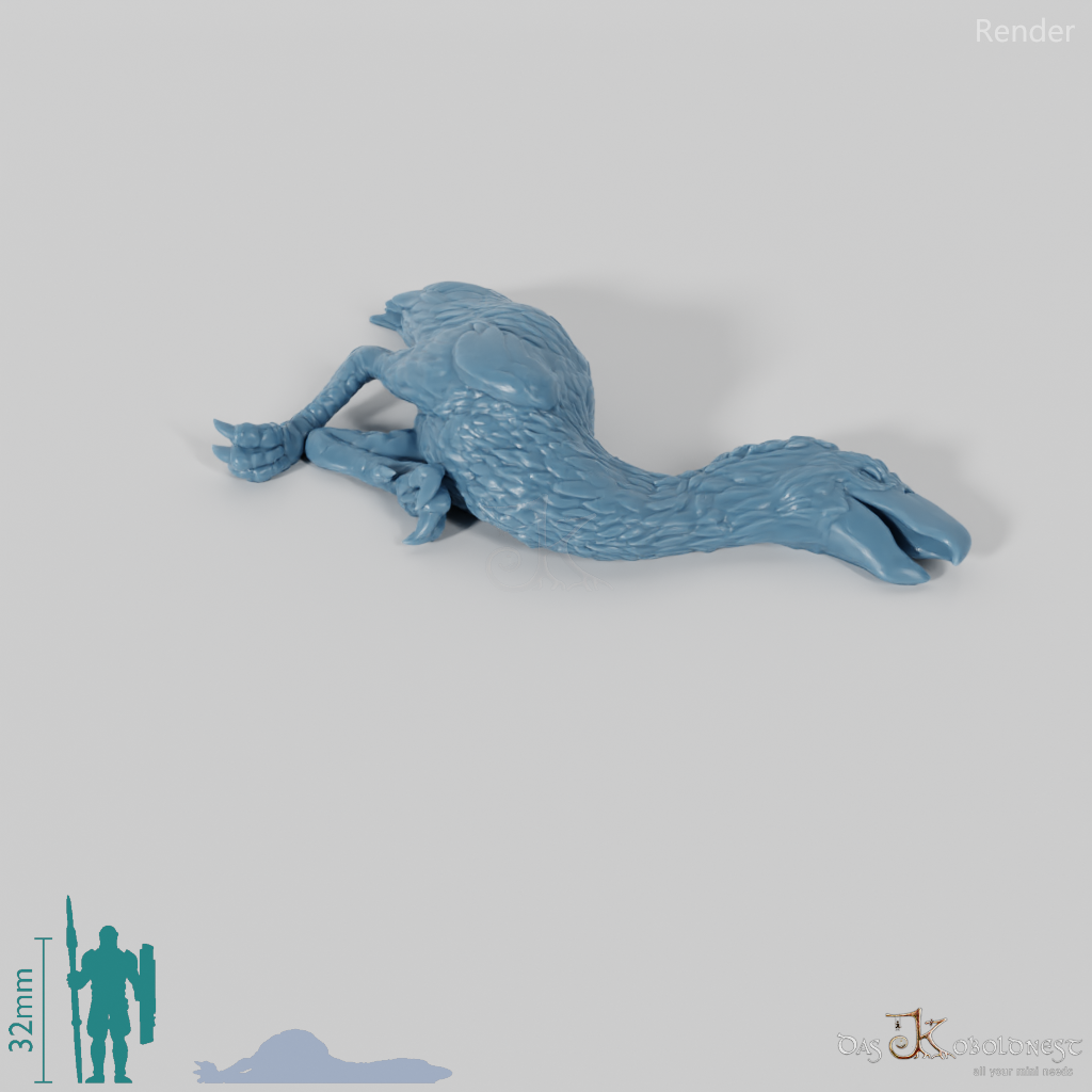 Kelenken 05 (Cadaver) - StoneAxe Miniatures