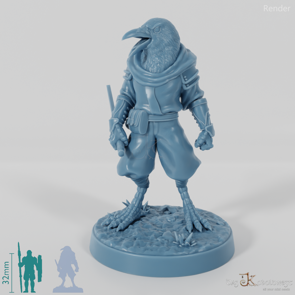 Raven Folk Soldier A 02
