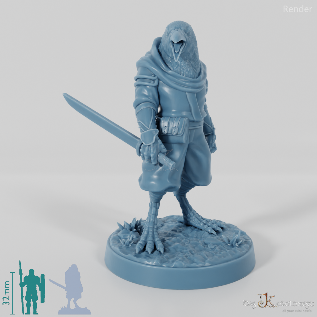 Raven Folk Soldier A 02