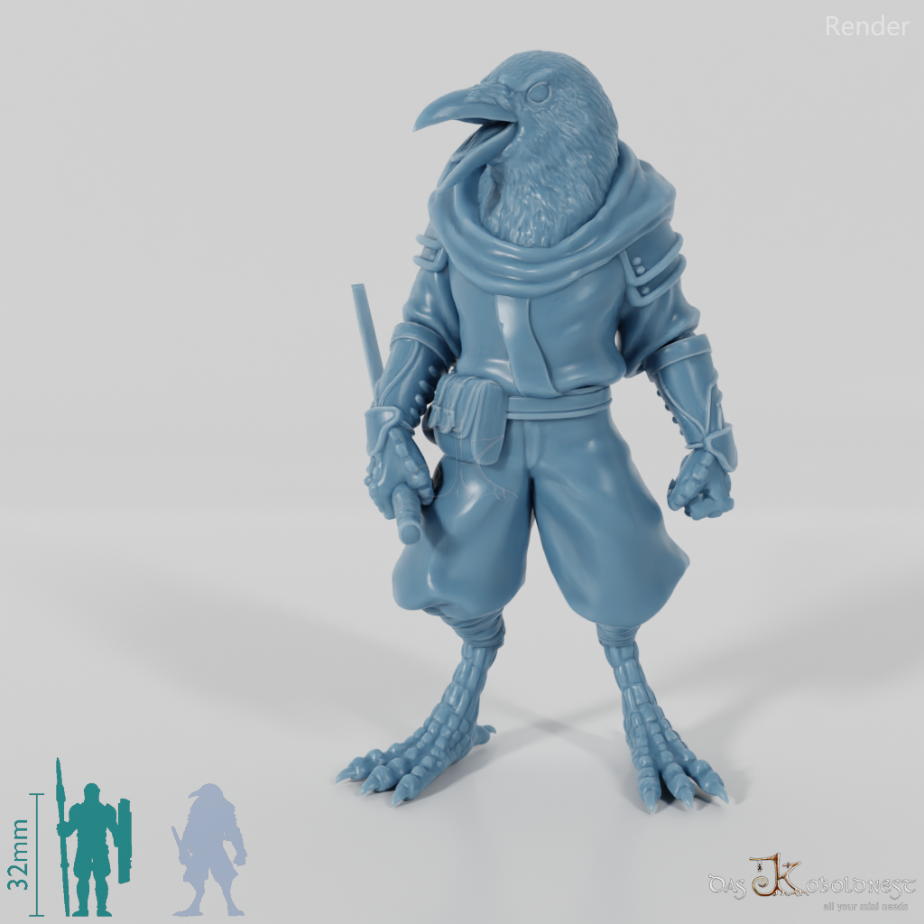 Raven Folk Soldier A 02