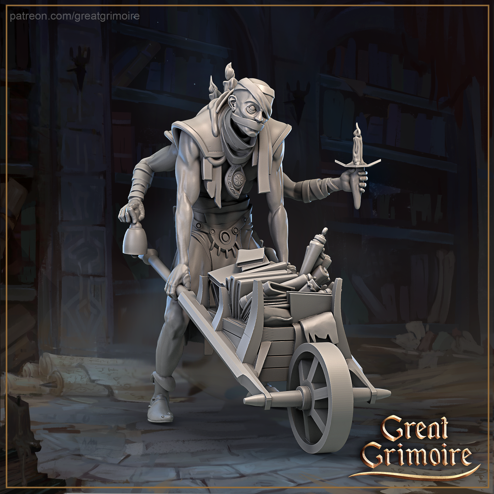 Assistant to the archivist of the Library of the Sands
