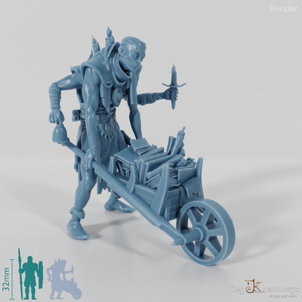 Assistant to the archivist of the Library of the Sands