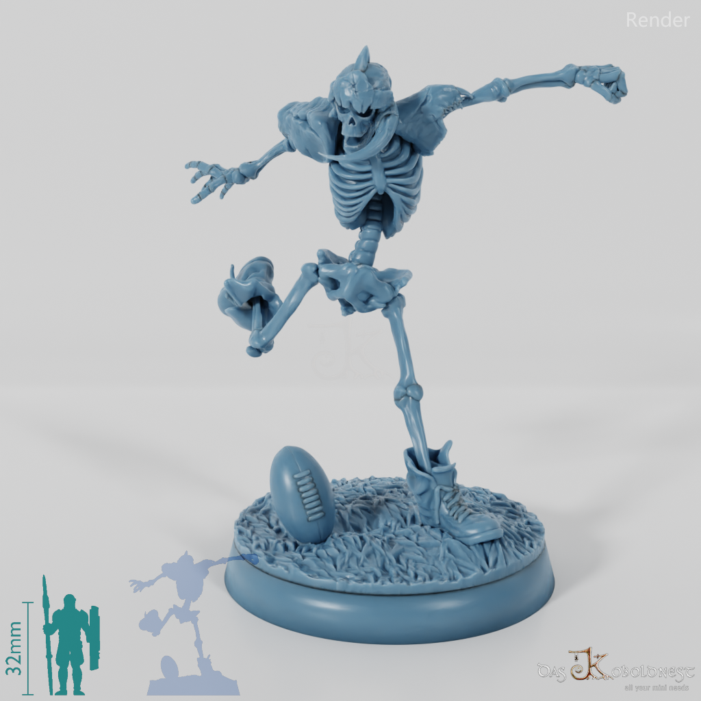 Graveyard Fantasy Football Team - Linebone 02 (klassischer Ball)