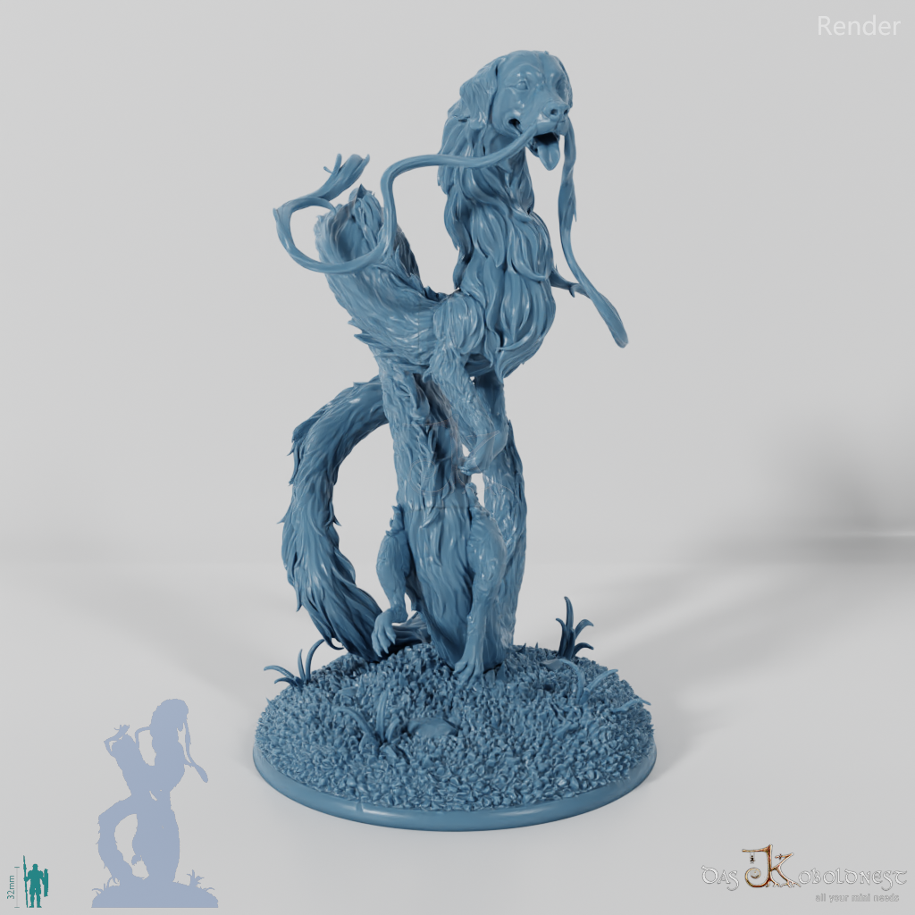 Dog-headed lucky dragon