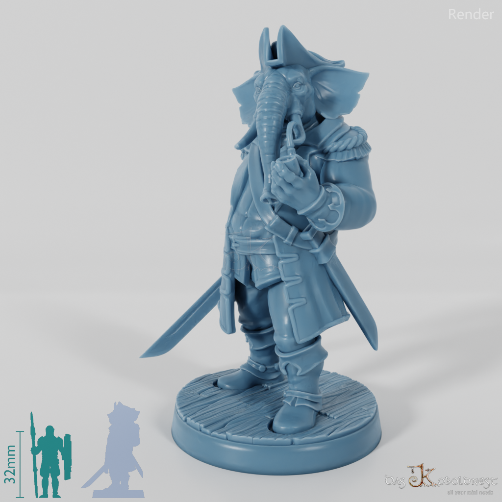 Elephant People Captain 01