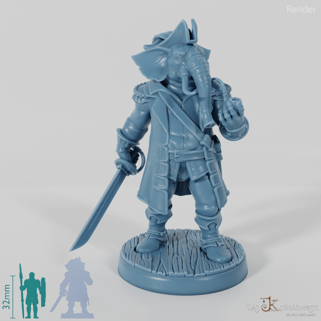 Elephant People Captain 01