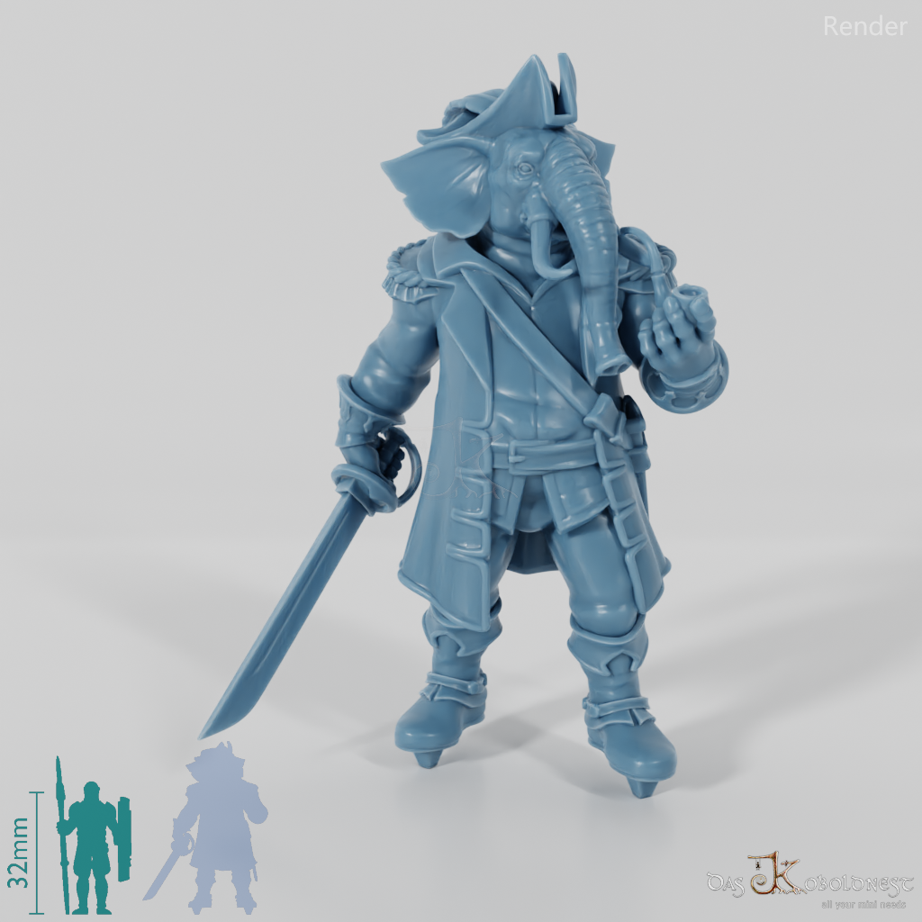 Elephant People Captain 01