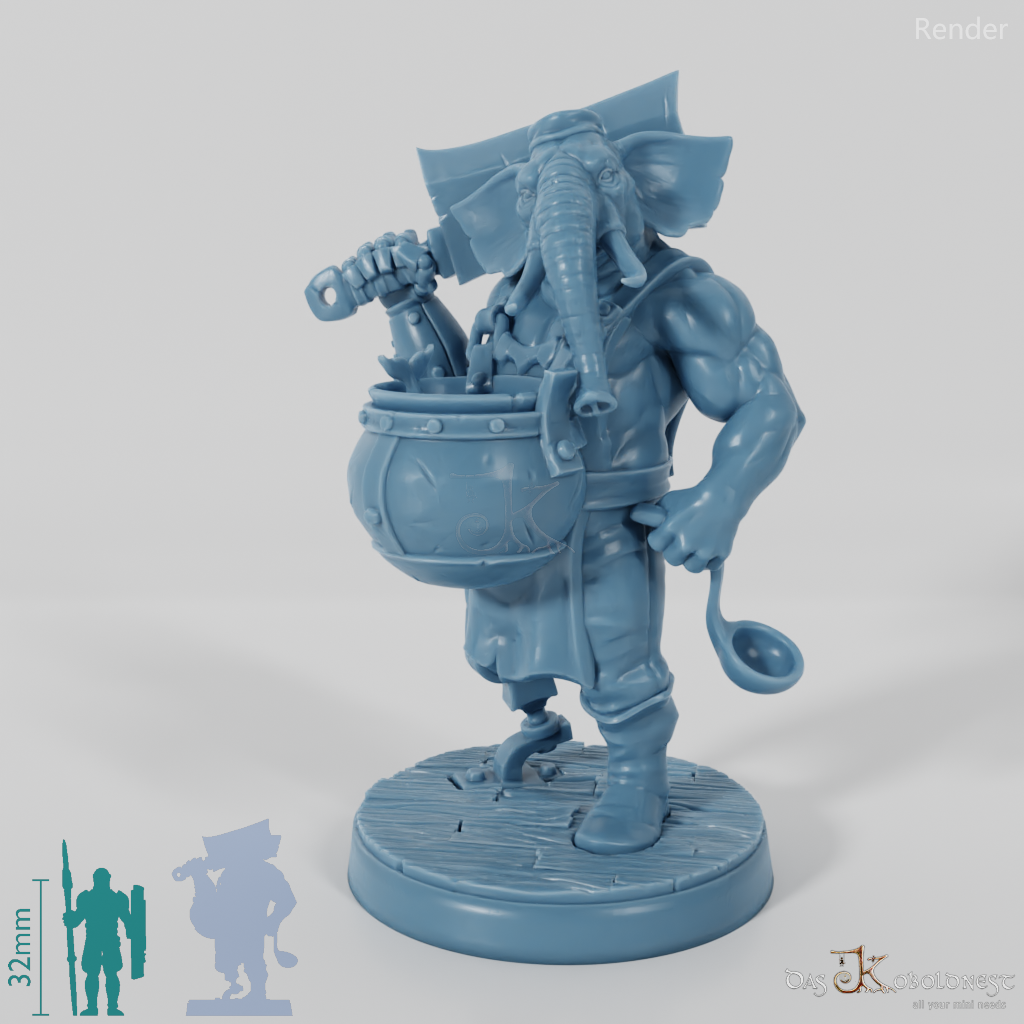 Elephant People Cook 01