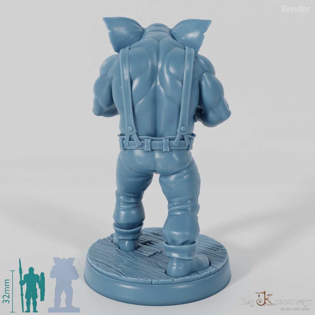 Elephant People Boxer 01