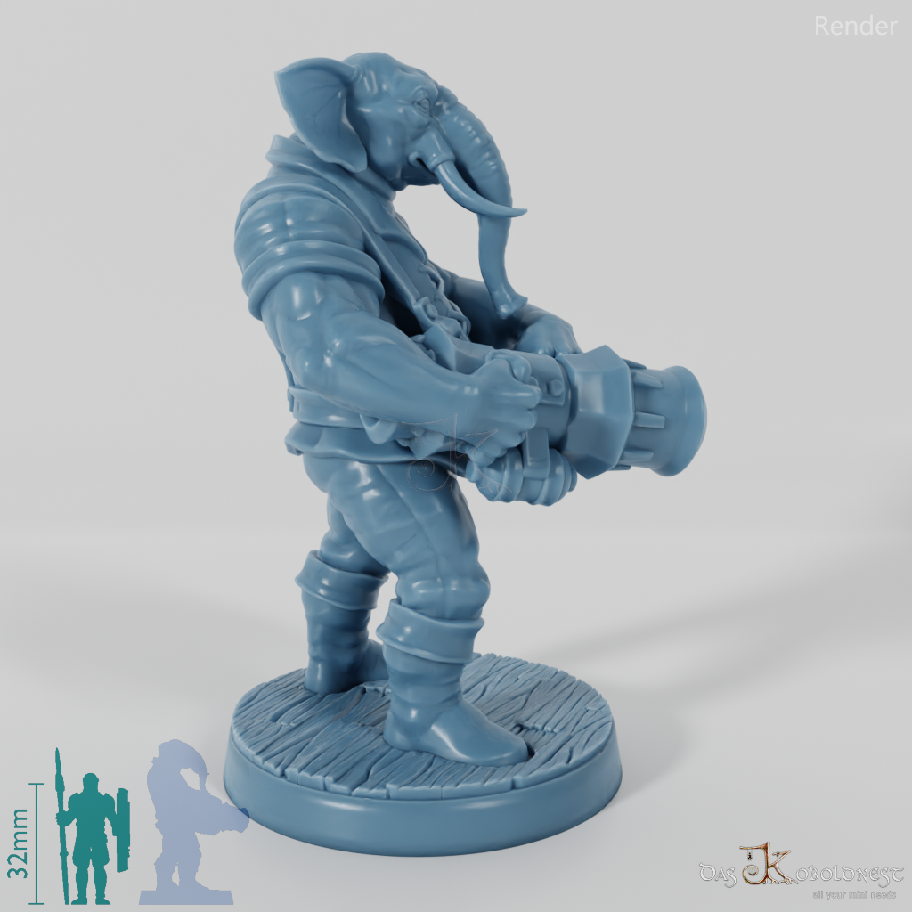 Elephant People Gunner 01
