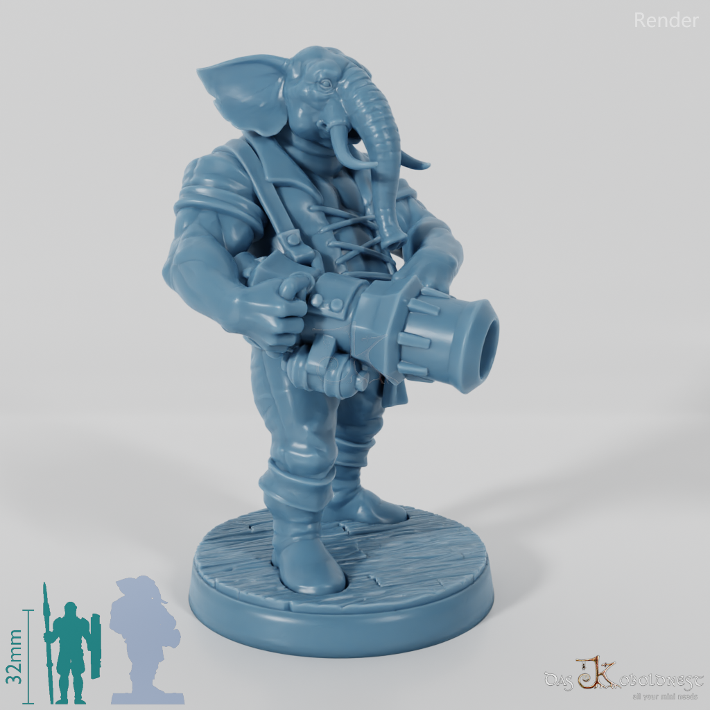 Elephant People Gunner 01