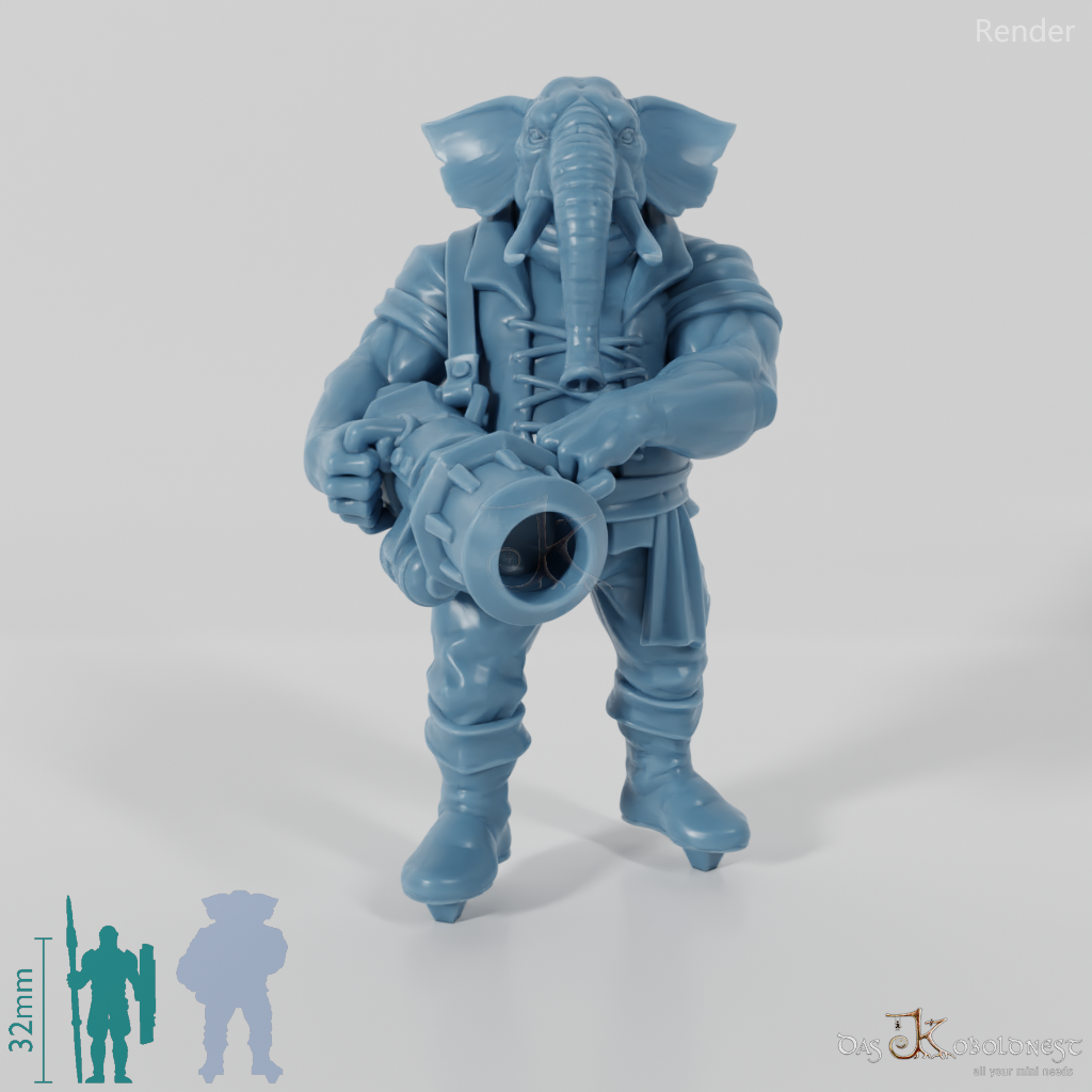 Elephant People Gunner 01