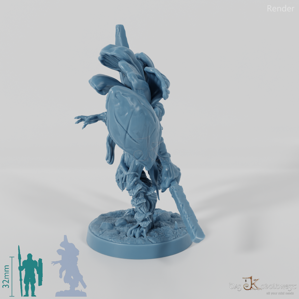 Mushroom Folk Warrior 01