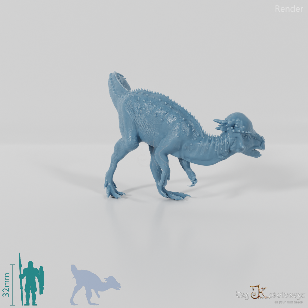 Pachycephalosaurus wyomingensis 02 - JJP