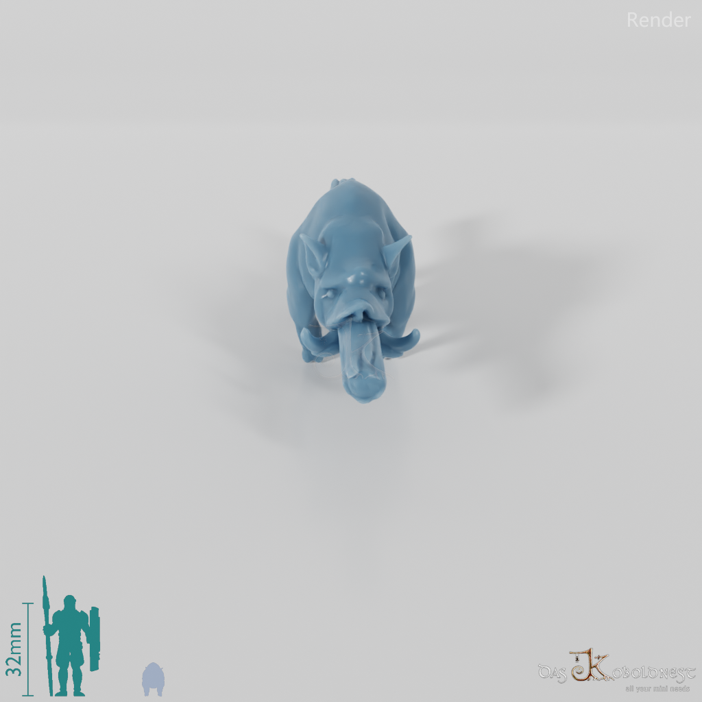 Spit - pig on a spit