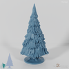 Snowy big fir tree B