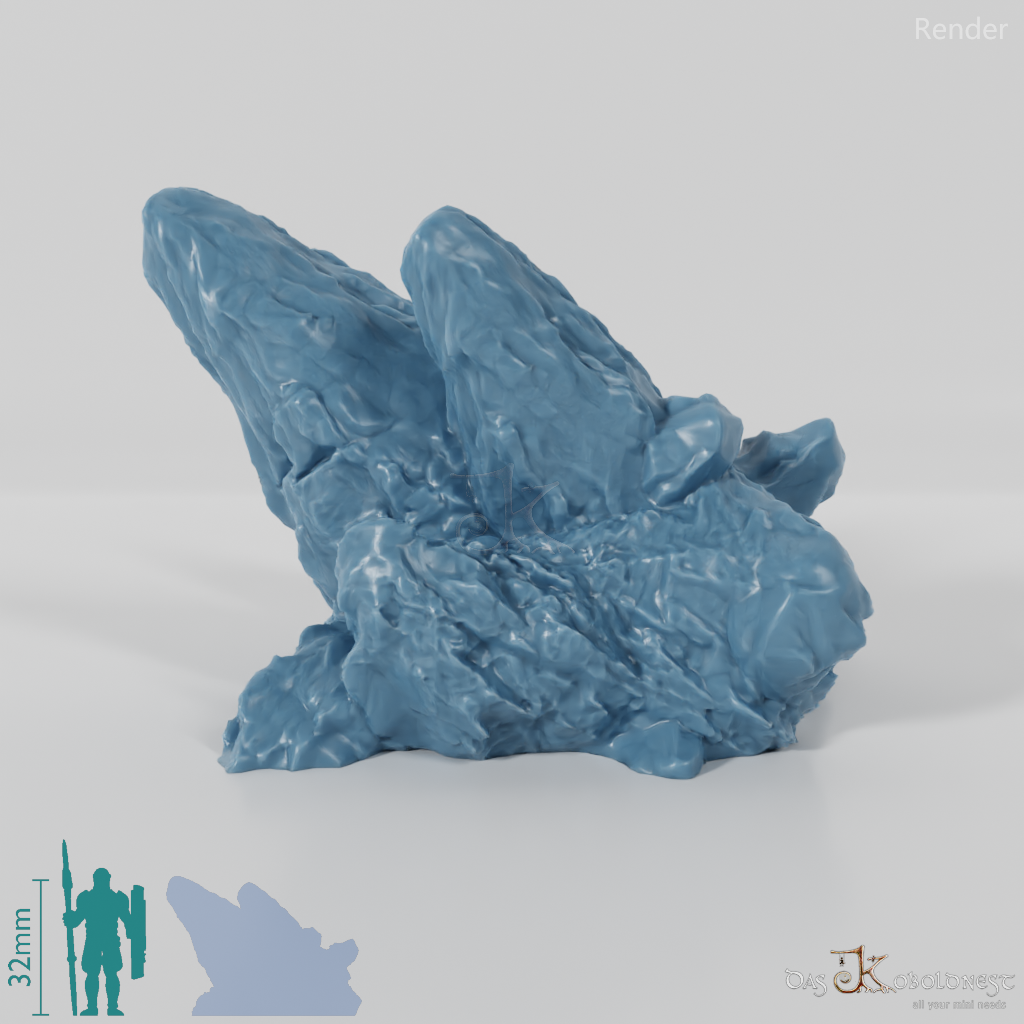 Porous rock formation D