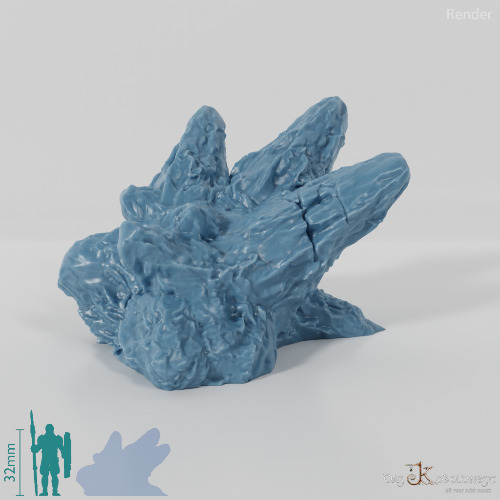 Porous rock formation D