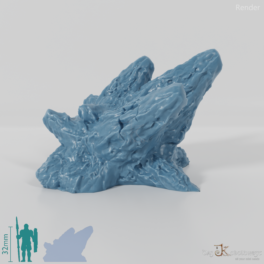 Porous rock formation D