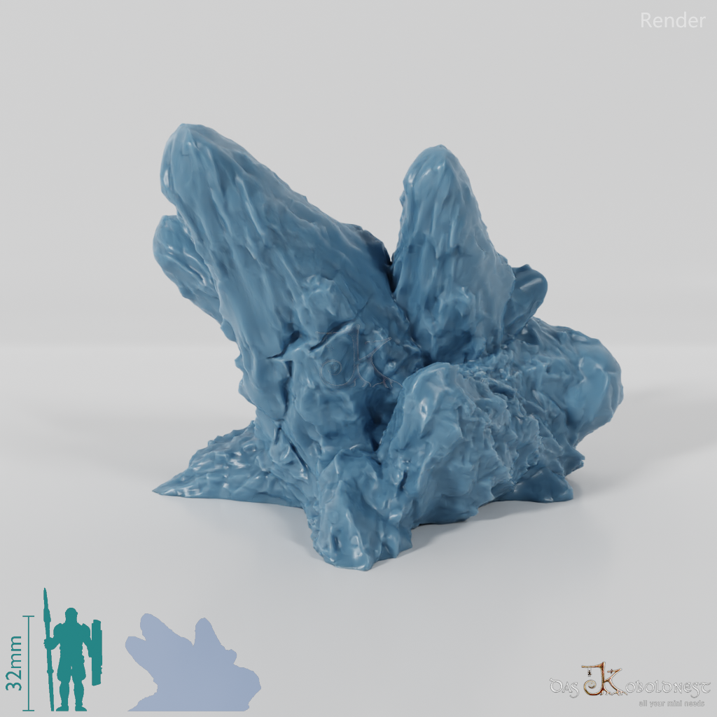 Porous rock formation D