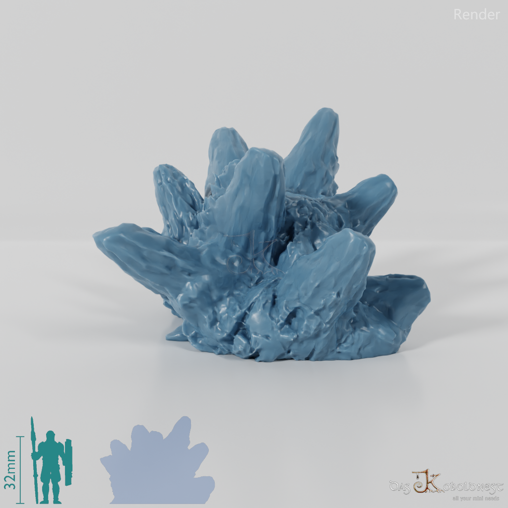 Porous rock formation E