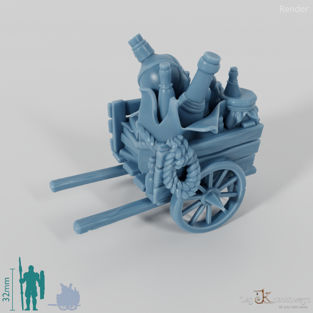 Wheelbarrow - Lady Naya's potion cart