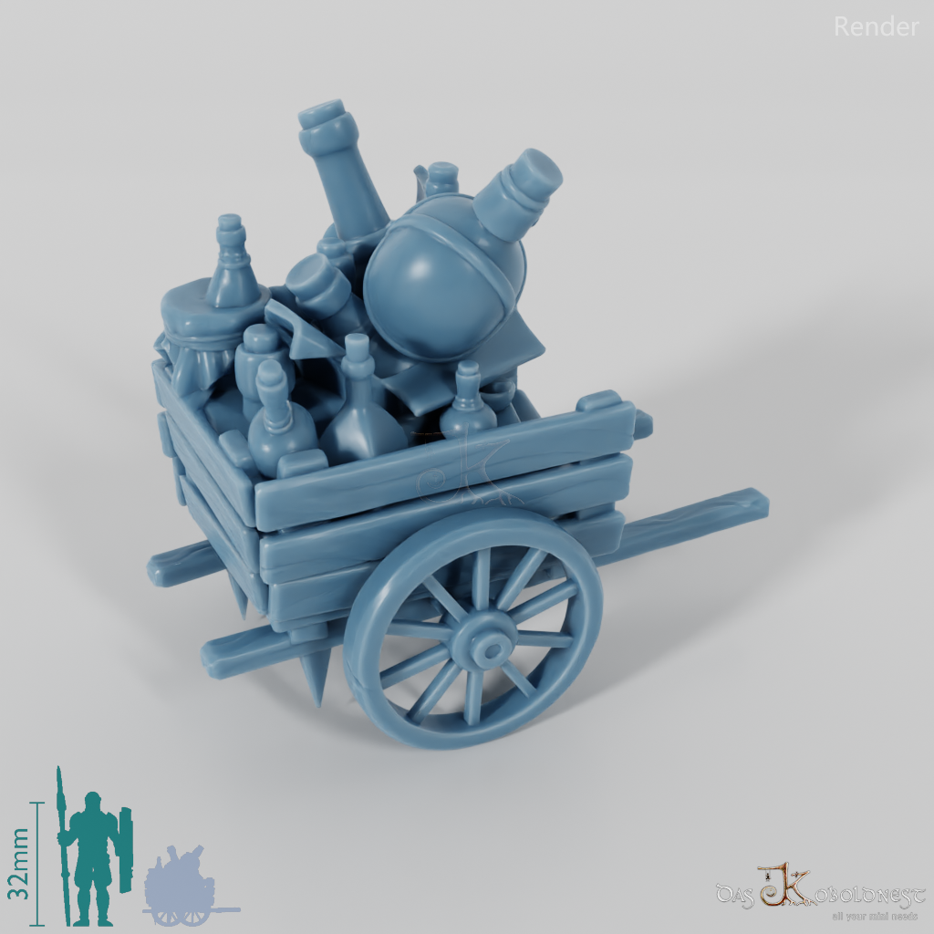 Wheelbarrow - Lady Naya's potion cart