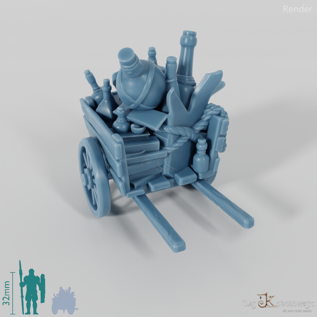 Wheelbarrow - Lady Naya's potion cart